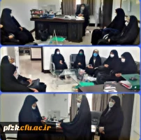 جلسه ی معارفه فرمانده جدید پایگاه پردیس حضرت فاطمه الزهرا(س) اهواز