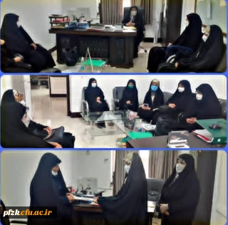 جلسه ی معارفه فرمانده جدید پایگاه پردیس حضرت فاطمه الزهرا(س) اهواز