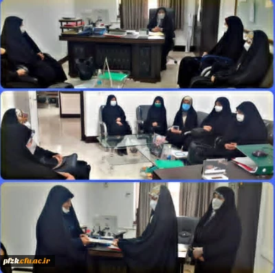 جلسه ی معارفه فرمانده جدید پایگاه پردیس حضرت فاطمه الزهرا(س) اهواز