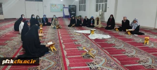 برگزاری جز خوانی قرآن کریم ،و برپایی سفره امام حسن(ع)در خوابگاه پردیس حضرت فاطمه الزهرا(س) اهواز