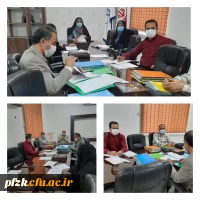 برگزاری جلسه شورای آموزشی در خصوص هفته سرآمدی آموزش در پردیس حضرت فاطمه الزهرا(س) اهواز
