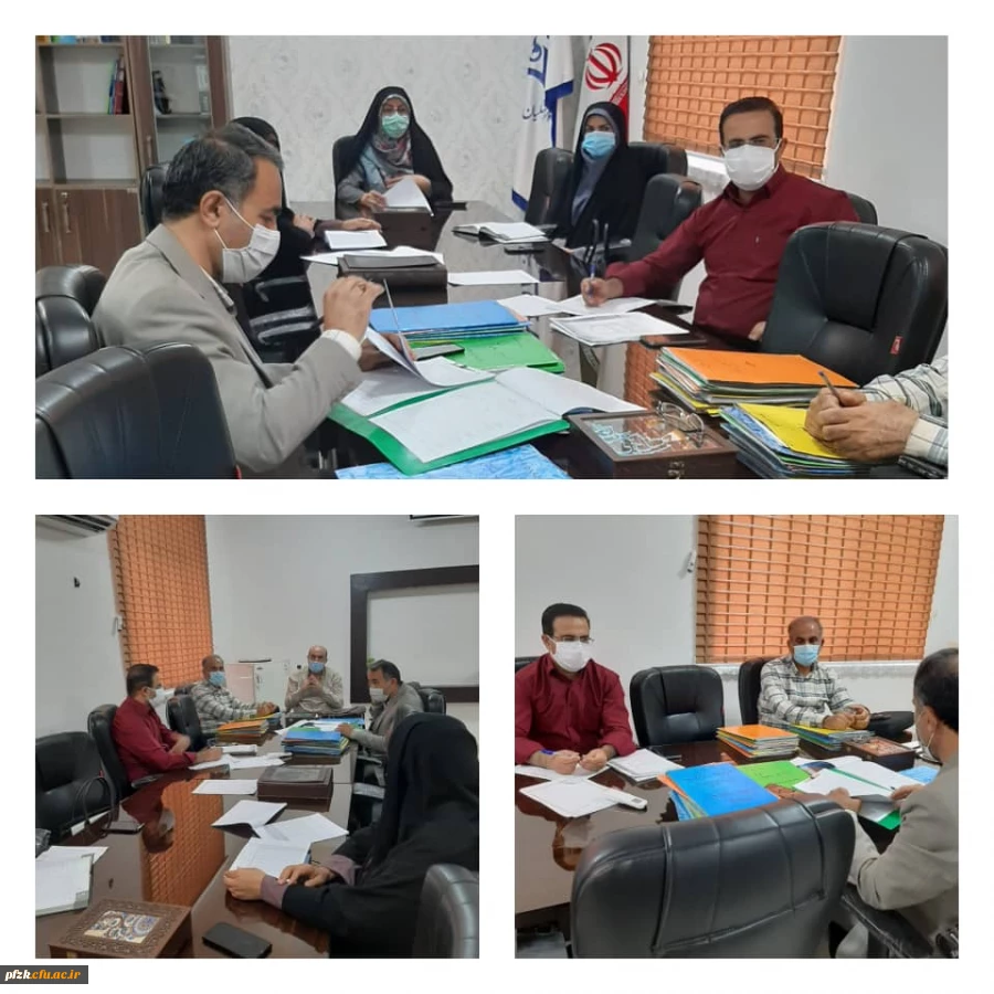 برگزاری جلسه شورای آموزشی در خصوص هفته سرآمدی آموزش در پردیس حضرت فاطمه الزهرا(س) اهواز
