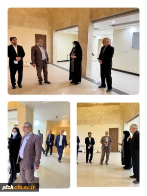 بازدید مدیر کل آموزش و پرورش استان خوزستان از پروژه های در حال ساخت پردیس حضرت فاطمه الزهرا(س) اهواز