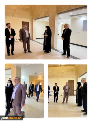 بازدید مدیر کل آموزش و پرورش استان خوزستان از پروژه های در حال ساخت پردیس حضرت فاطمه الزهرا(س) اهواز