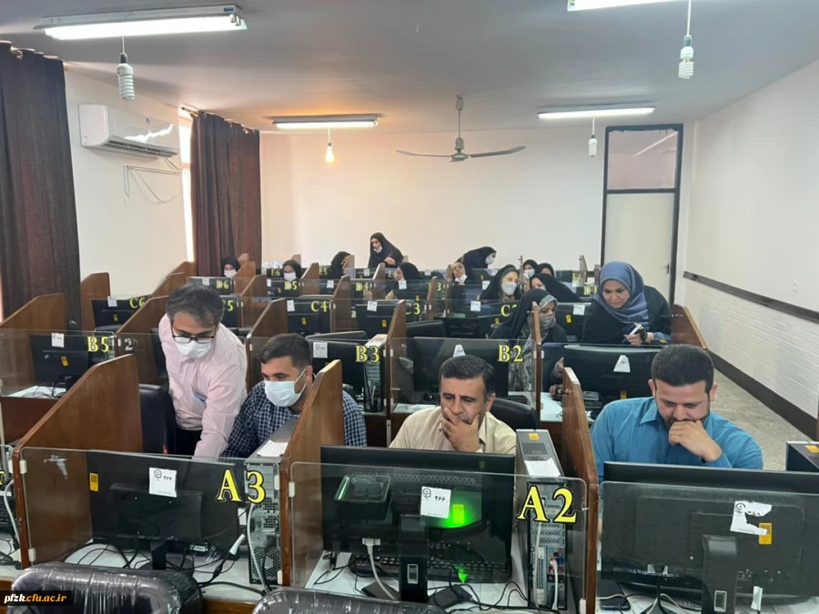 برگزاری آزمون آزمایشی مهارت آموزان با همکاری کارکنان پردیس حضرت فاطمه الزهرا(س) اهواز

