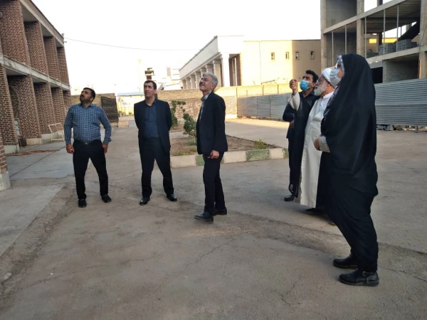 بازدید مدیر کل طرح و برنامه و بودجه دانشگاه فرهنگیان از پردیس فاطمه الزهرا(س) اهواز
