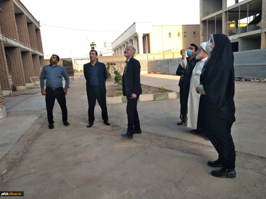 بازدید مدیر کل طرح و برنامه و بودجه دانشگاه فرهنگیان از پردیس فاطمه الزهرا(س) اهواز
