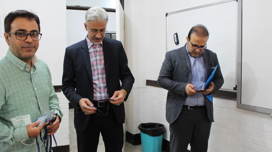 برگزاری آزمون سری پنجم نیروهای مشمول قانون تعیین تکلیف وزارت آموزش و پرورش و افراد جامانده از سری ها قبل در پردیس حضرت فاطمه الزهرا(س) خوزستان
