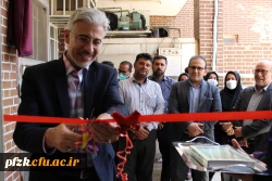 افتتاح آشپزخانه صنعتی پردیس حضرت فاطمه الزهرا(س) اهواز توسط آقای دکتر جرفی مدیر امور پردیس های استان خوزستان