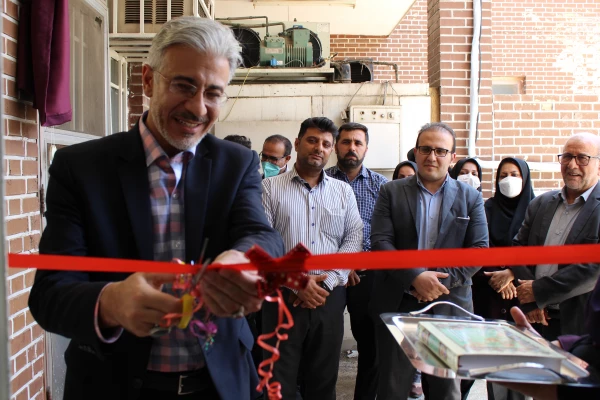 افتتاح آشپزخانه صنعتی پردیس حضرت فاطمه الزهرا(س) اهواز توسط آقای دکتر جرفی مدیر امور پردیس های استان خوزستان