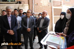 افتتاح آشپزخانه صنعتی پردیس حضرت فاطمه الزهرا(س) اهواز توسط آقای دکتر جرفی مدیر امور پردیس های استان خوزستان