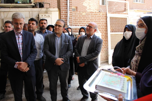 افتتاح آشپزخانه صنعتی پردیس حضرت فاطمه الزهرا(س) اهواز توسط آقای دکتر جرفی مدیر امور پردیس های استان خوزستان