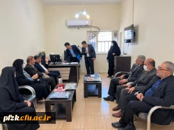 بازدید معاون ارزیابی، نظارت و  تضمین کیفیت دانشگاه فرهنگیان و معاون برنامه ریزی منابع انسانی وزارت آموزش و پرورش از پردیس حضرت فاطمه الزهرا(س) خوزستان