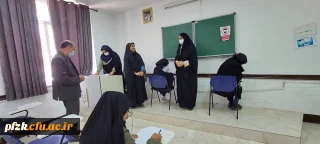 بازدید و ارزیابی نحوه برگزاری امتحانات پایان ترم دانشگاه