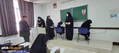 بازدید و ارزیابی نحوه برگزاری امتحانات پایان ترم دانشگاه