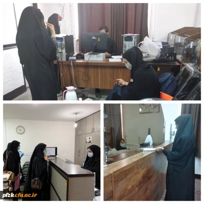 آغاز فرآیند امور فارغ  التحصیلی دانشجویان رشته های مختلف ورودی  ۱۳۹۷ در پردیس حضرت فاطمه الزهرا(س) اهواز