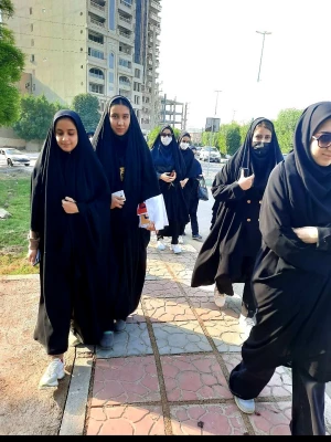 همایش پیاده روی به مناسبت هفته تربیت بدنی و ورزش در پردیس حضرت فاطمه الزهرا(س) اهواز