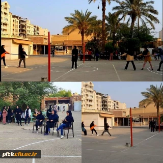 برگزاری جشنواره ورزشی دانشجویان پردیس فرهنگیان فاطمه الزهرا اهواز