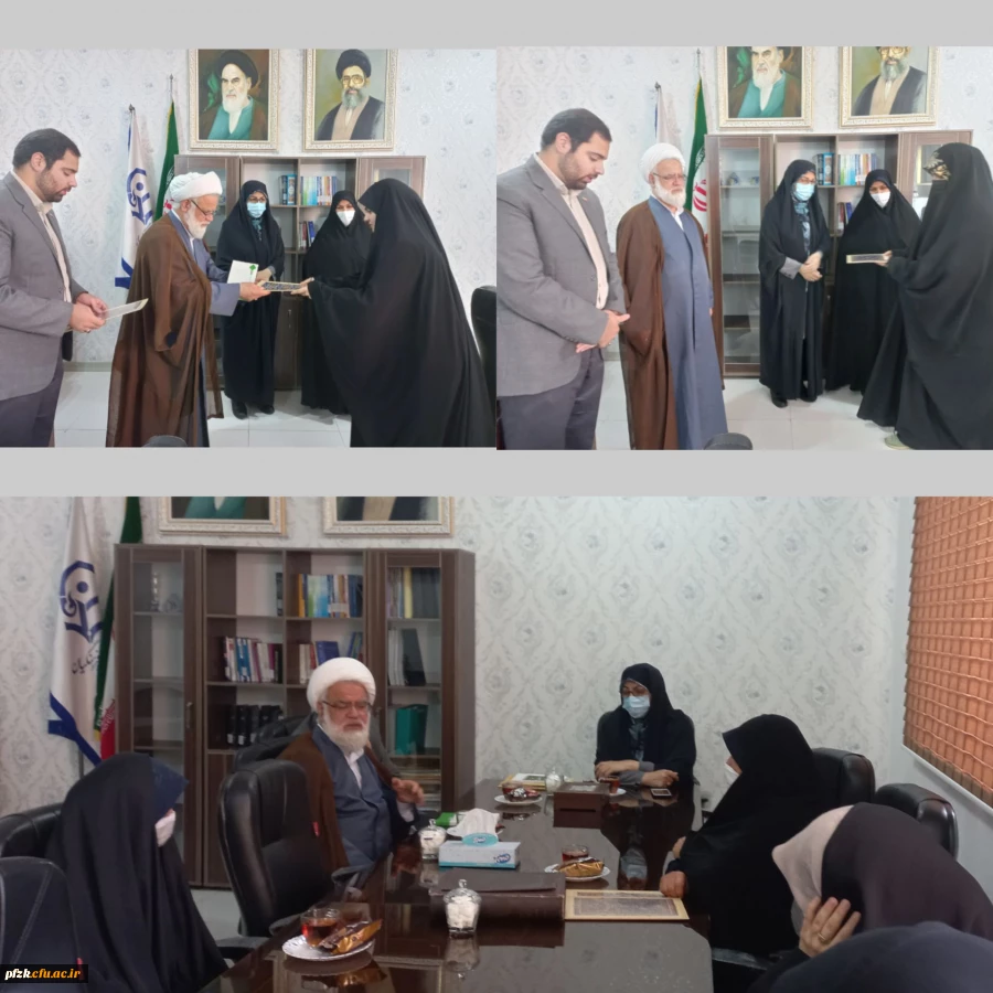 جلسه معارفه فرمانده جدید پایگاه پردیس حضرت فاطمه الزهرا(س) اهواز