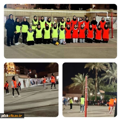  مرحله مقدماتی مسابقات والیبال دانشجویان پردیس حضرت فاطمه الزهرا(س) اهواز برگزار شد