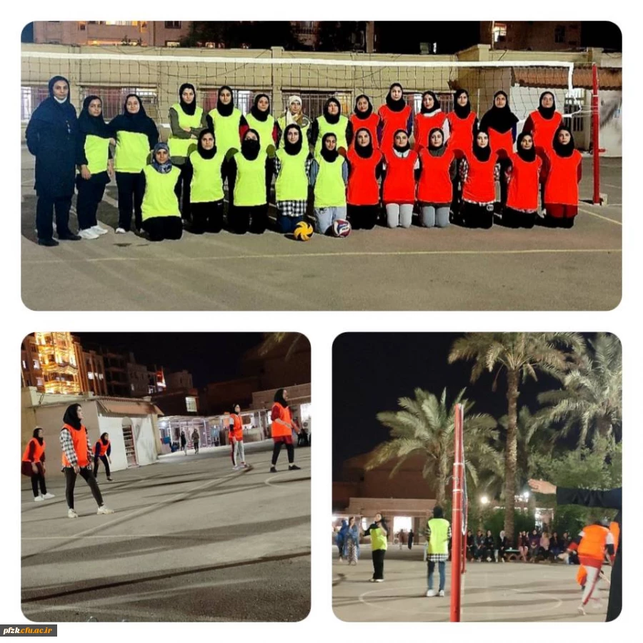  مرحله مقدماتی مسابقات والیبال دانشجویان پردیس حضرت فاطمه الزهرا(س) اهواز برگزار شد