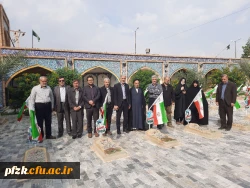 بسیج اساتید دانشگاه فرهنگیان خوزستان در هفته گرامیداشت بسیج مستضعفین اردوی زیارتی_بصیرتی شهدای هویزه را برگزار کرد