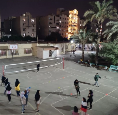 مسابقات امادگی جسمانی دانشجویان پردیس فاطمه الزهرا اهواز
