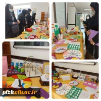 برگزاری نمایشگاه سازه های دست ساز دانشجو معلمان پردیس حضرت فاطمه الزهرا(س) اهواز