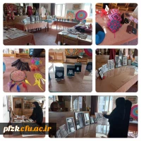 نمایشگاه آثار هنری دانشجو معلمان پردیس حضرت فاطمه الزهرا(س) اهواز