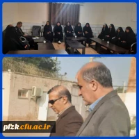 بازدید سرپرست مدیریت امور پردیس های استان خوزستان از خوابگاه دانشجویی پردیس حضرت فاطمه الزهرا(س) اهواز