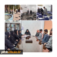 جلسه توجیهی عوامل اجرایی آزمون اصلح در پردیس حضرت فاطمه الزهرا(س) اهواز