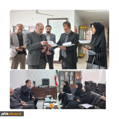 بازدید مسئولین و بازرسان سازمان مرکزی و مسئولان مدیریت استانی از حوزه برگزاری آزمون اصلح مهارت آموزان ماده ۲۸ پردیس حضرت فاطمه الزهرا(س) اهواز