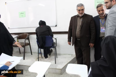 بازدید مدیرکل آموزش و پرورش استان خوزستان از برگزاری آزمون اصلح مهارت آموزان ماده ۲۸ در پردیس حضرت فاطمه الزهرا(س) اهواز