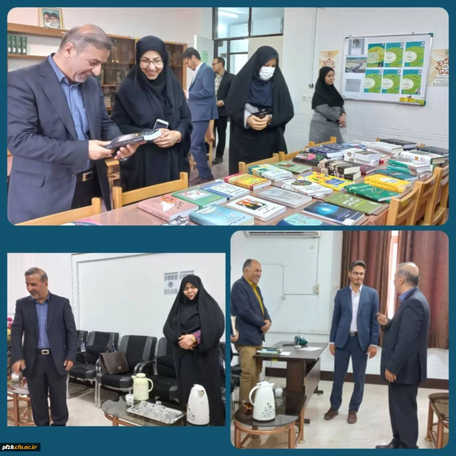 بازدید سرپرست مدیریت امور پردیس های استان خوزستان از پردیس حضرت فاطمه الزهرا(س) اهواز
