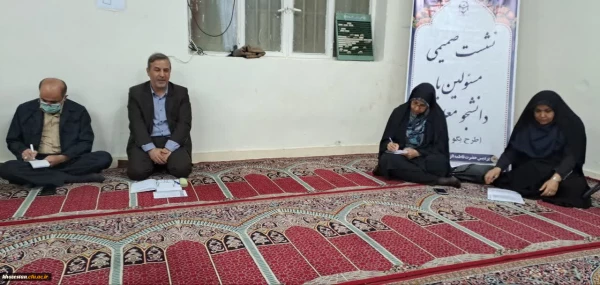 دیدار دانشجویی سرپرست مدیریت پردیس های استان با دانشجویان پردیس حضرت فاطمه الزهرا(س) اهواز 