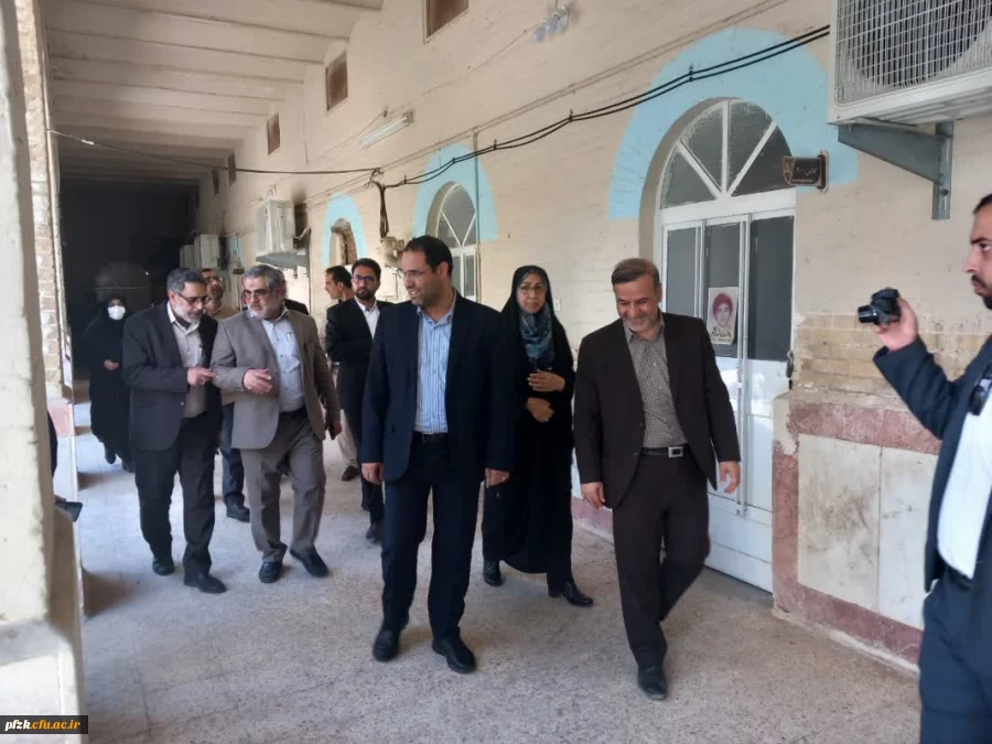 بازدید سرپرست وزارت آموزش و پرورش از پردیس حضرت فاطمه الزهرا(س) اهواز