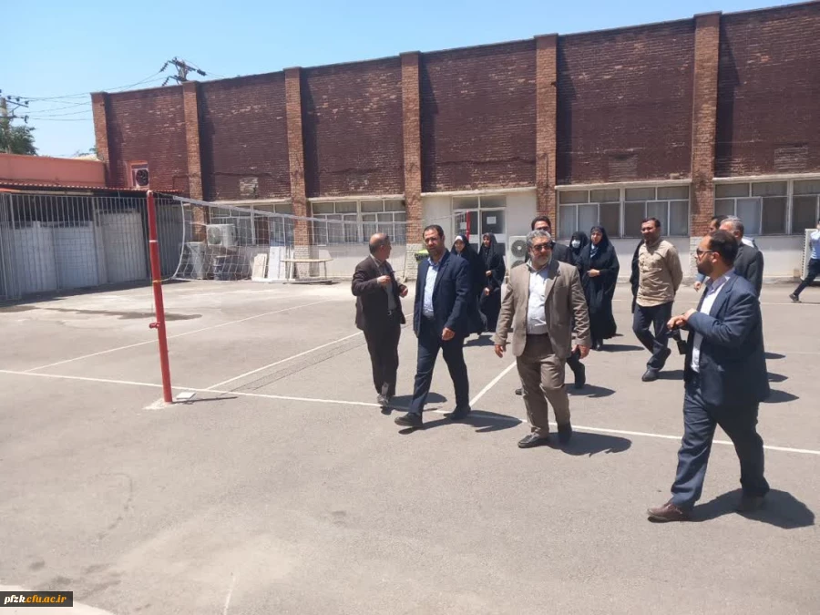 بازدید سرپرست وزارت آموزش و پرورش از پردیس حضرت فاطمه الزهرا(س) اهواز
