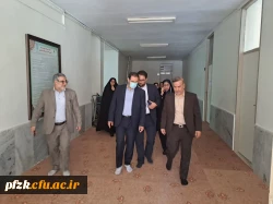 بازدید سرپرست وزارت آموزش و پرورش از پردیس حضرت فاطمه الزهرا(س) اهواز
