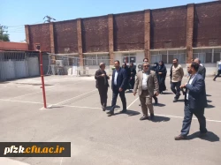بازدید سرپرست وزارت آموزش و پرورش از پردیس حضرت فاطمه الزهرا(س) اهواز