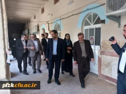 بازدید سرپرست وزارت آموزش و پرورش از پردیس حضرت فاطمه الزهرا(س) اهواز
