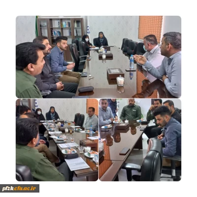 برگزاری جلسه توجیهی نیروهای حفاظت فیزیکی پردیس حضرت فاطمه الزهرا(س) اهواز