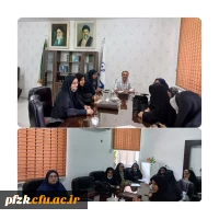 جلسه مدیرگروه علوم تربیتی با اساتید و مامورین آموزشی به مناسبت دهه سرآمدی آموزش