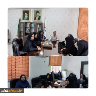 جلسه مدیرگروه علوم تربیتی با اساتید و مامورین آموزشی به مناسبت دهه سرآمدی آموزش