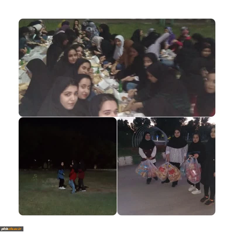 اردوی تفریحی دانشجویان پردیس حضرت فاطمه الزهرا(س) اهواز