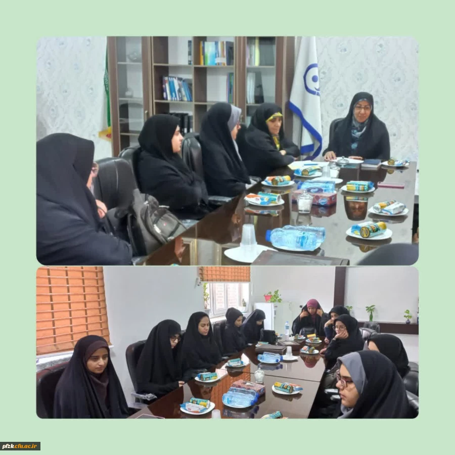 برگزاری جلسه ستاد اقامه نماز در پردیس حضرت فاطمه الزهرا(س) اهواز