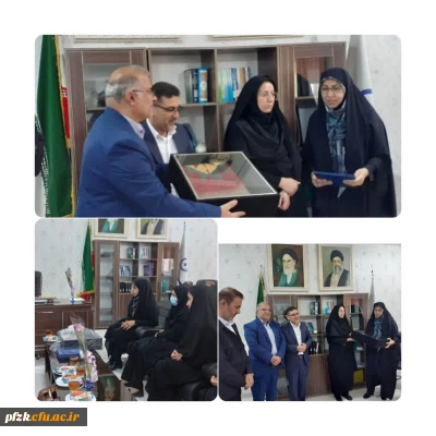 حضور رئیس کمیته امداد شرق اهواز در پردیس حضرت فاطمه الزهرا(س) اهواز