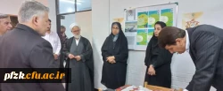 بازدید معاون و مدیرکل دفتر نظارت و ارزیابی سازمان مرکزی از دانشگاه فرهنگیان استان خوزستان