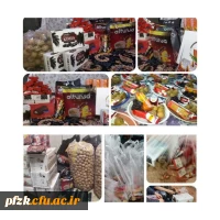 بسته بندی اقلام پکیج تغذیه ای امتحانات و توزیع بین دانشجویان 