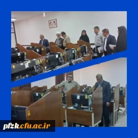 بازدید دکتر صالحی سرپرست مدیریت امور پردیس های استان خوزستان از سایت پردیس حضرت فاطمه الزهرا(س) اهواز