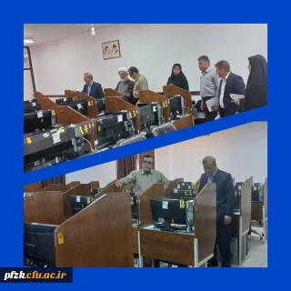 بازدید دکتر صالحی سرپرست مدیریت امور پردیس های استان خوزستان از سایت پردیس حضرت فاطمه الزهرا(س) اهواز